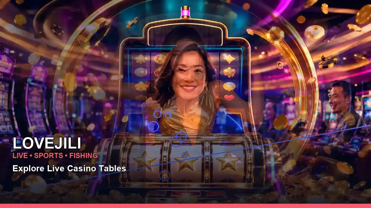 LOVEJILI high-energy night online slot games in a right close-up layout for Philippine players